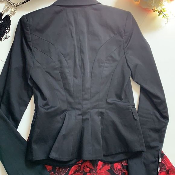 ❤️❤️Beautiful black blazer Adam Lippes size 0❤️❤️ - Picture 9 of 11